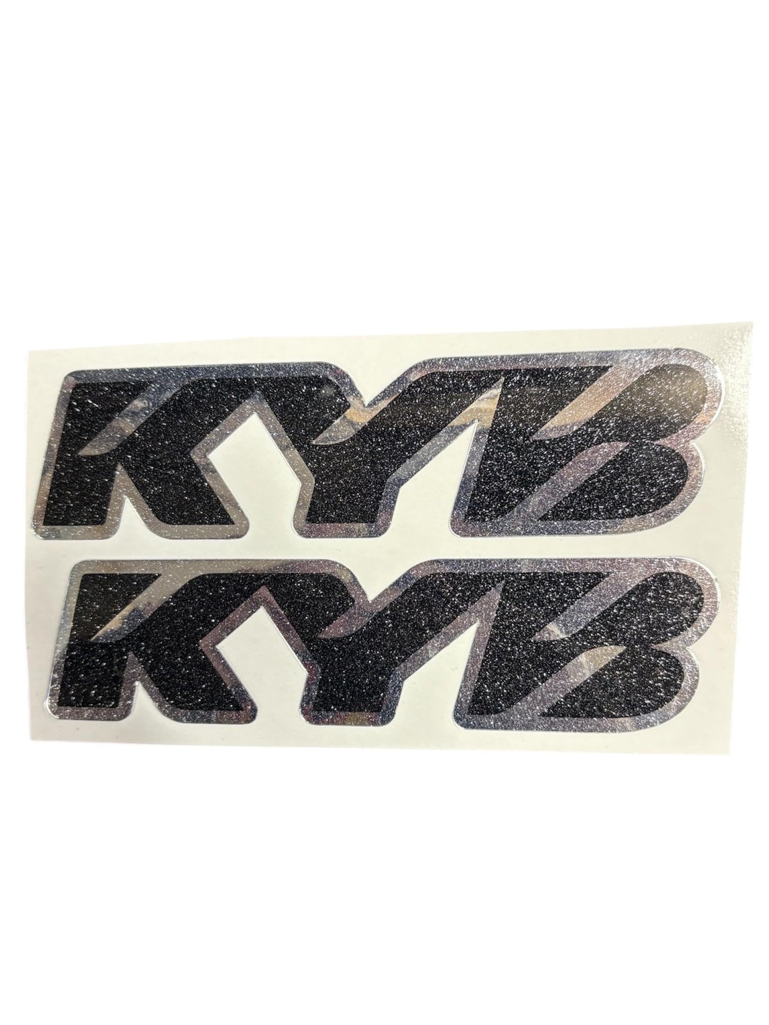 Generic KYB applied on SurRon fork illustrating instant race-style visual upgrade