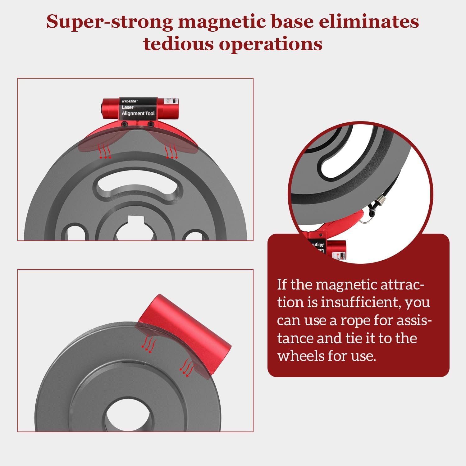 Kylazer battery compartment open showing easy battery replacement benefit