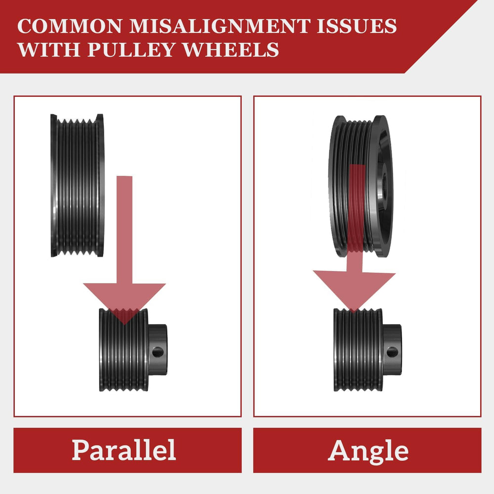Kylazer mounted on pulley demonstrating fast, hands-free diagnostic advantage