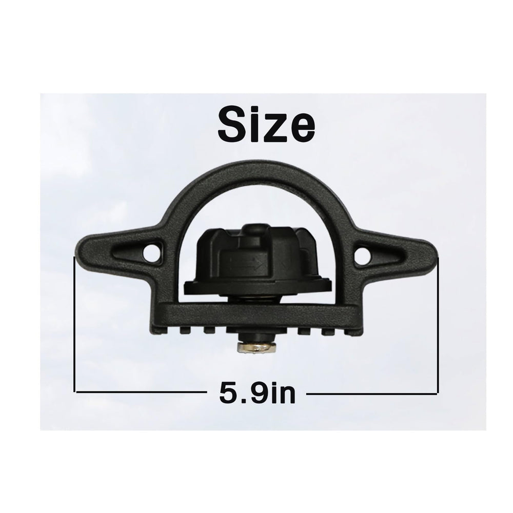 Kyumvio anchors beside a ruler for scale, showing accurate sizing and fit benefit