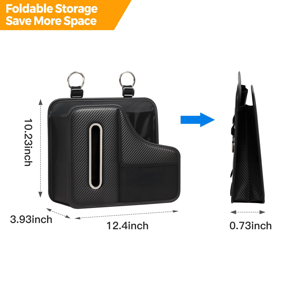 KZBHHP folded flat for compact storage and portability benefit