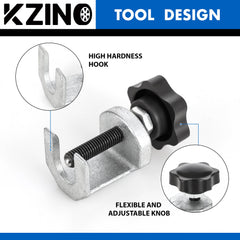 KZINO tool removing a wiper arm with damage-free lifting benefit