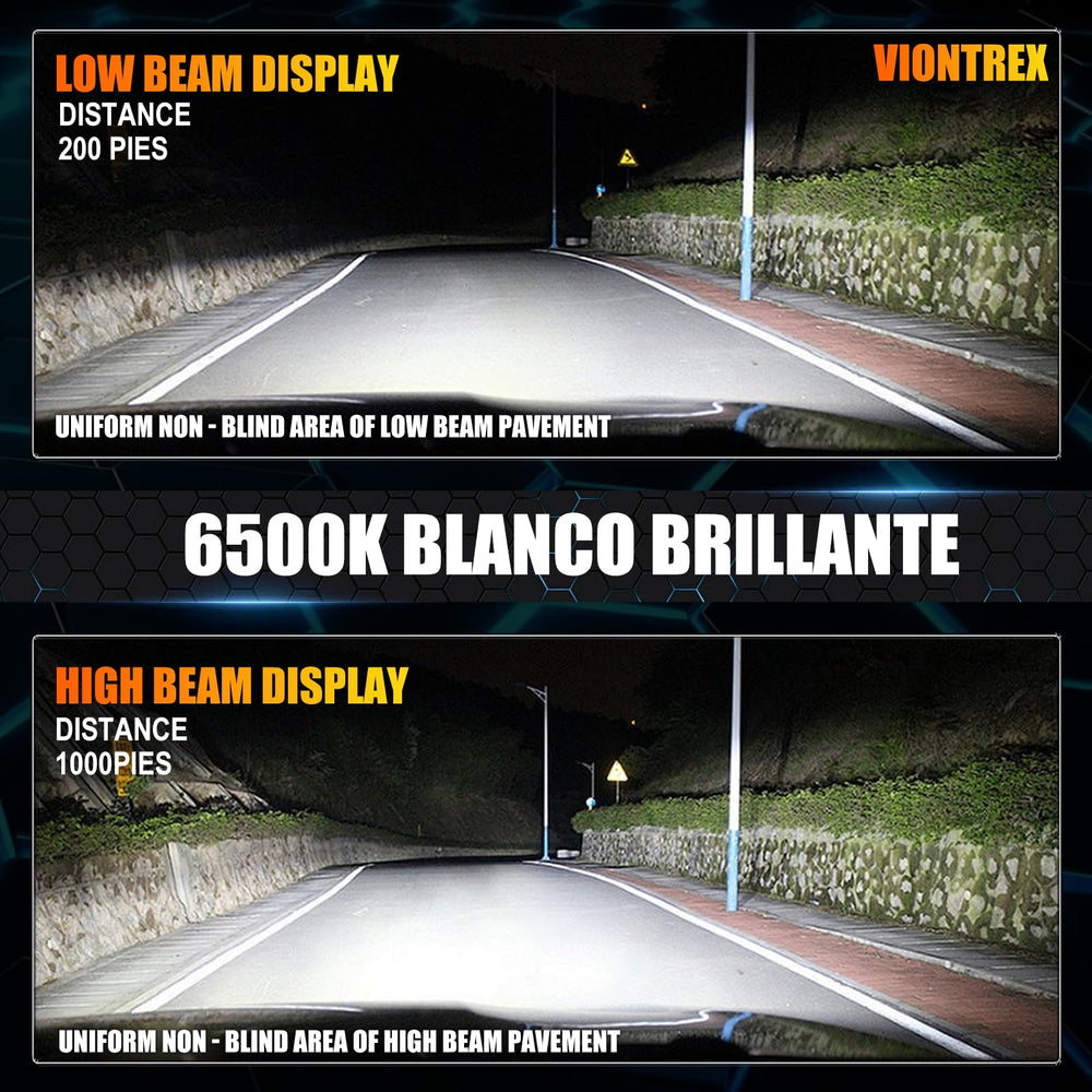KZNANZN installed low beam on Tacoma improving night road visibility