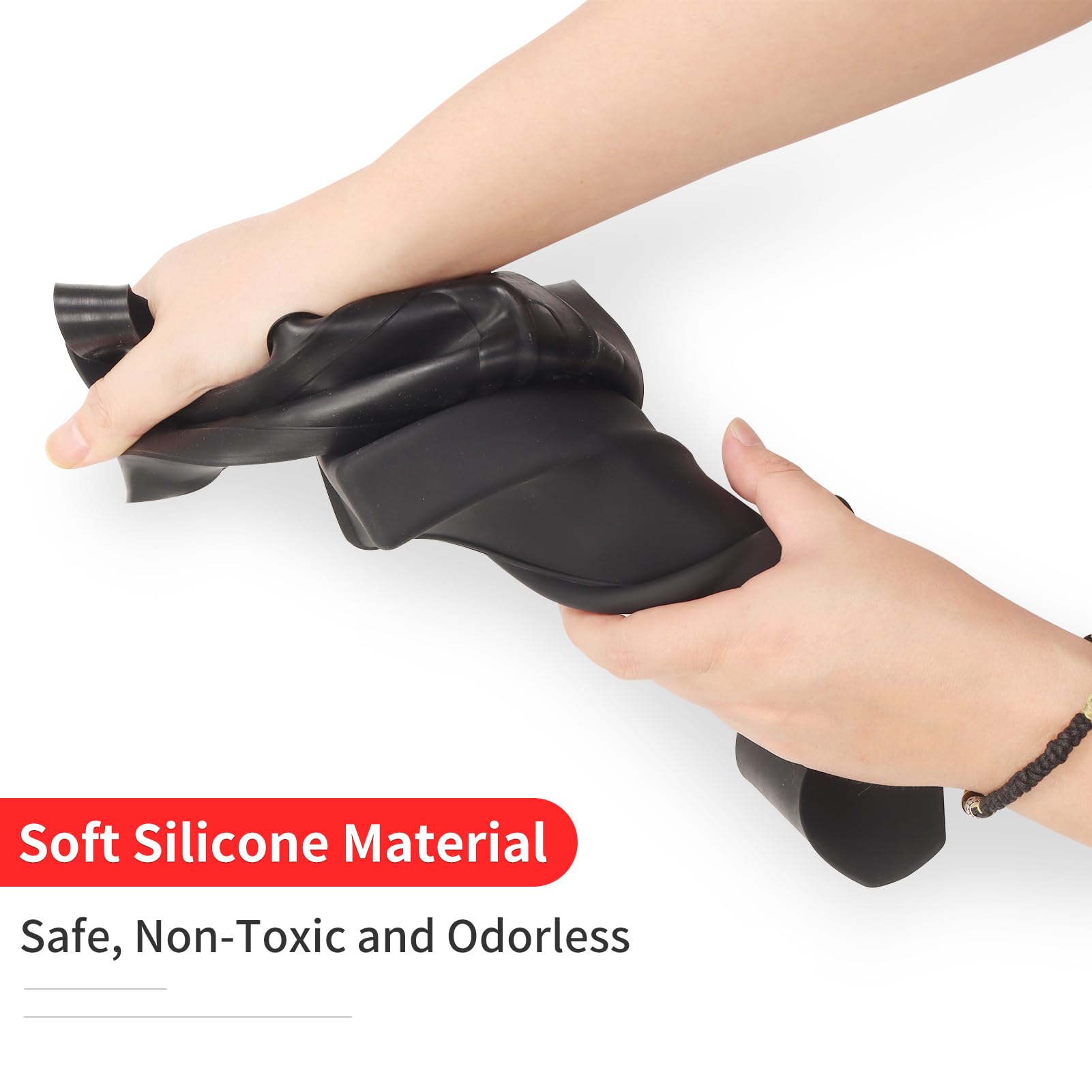 LaIIker insert next to a hand showing scale and easy handling