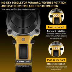Labfintom close-up of brushless motor venting demonstrating durable heat dissipation