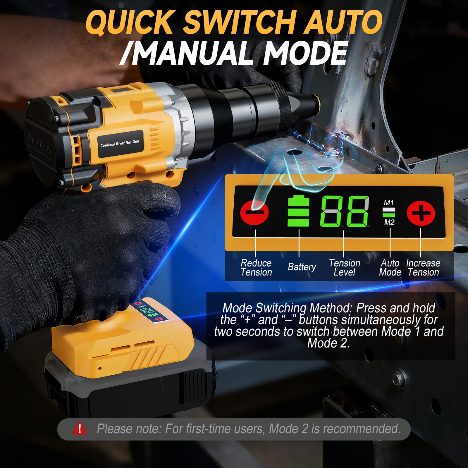 Labfintom tool on workbench lifestyle scene useful for garage and DIY projects