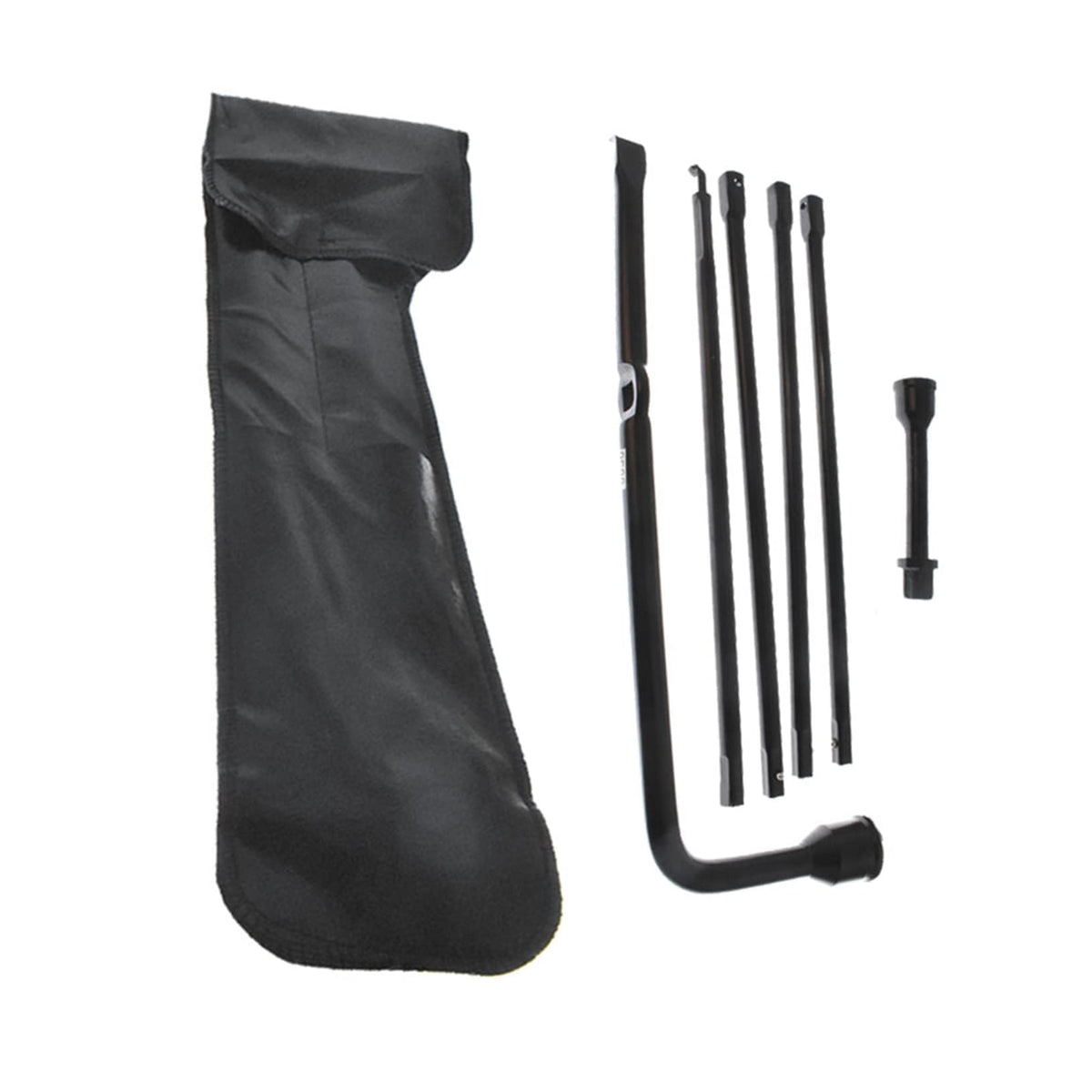 LABLT front view of lug wrench kit showing complete replacement set and quick fit