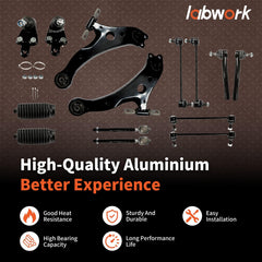 labwork ball joint detail highlighting precise fit and smoother steering
