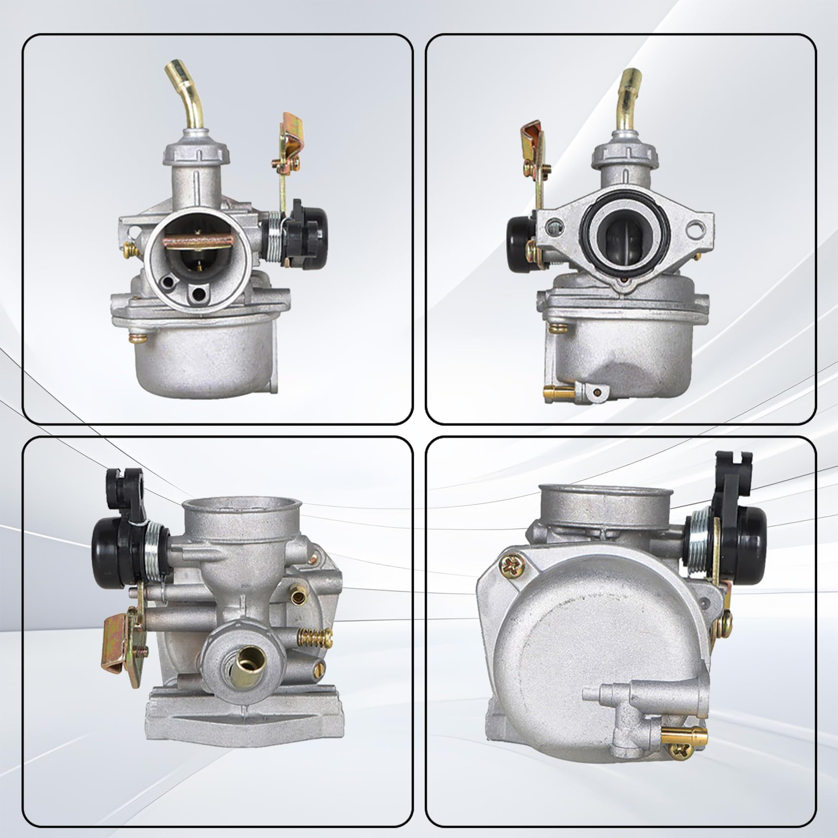 labwork throttle linkage and choke arrangement for straightforward hookup