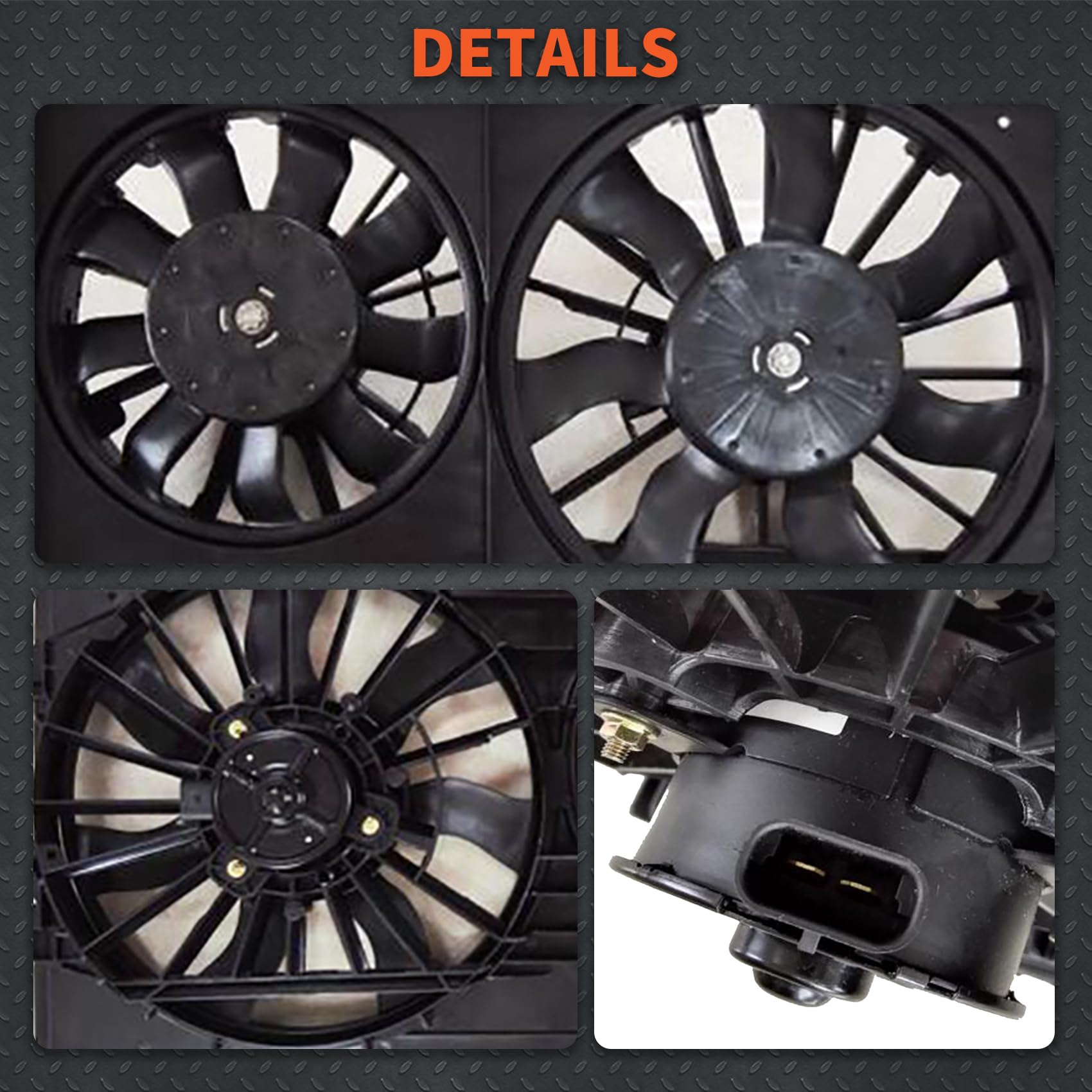 labwork fan blades detail showing multi-blade design for increased air movement