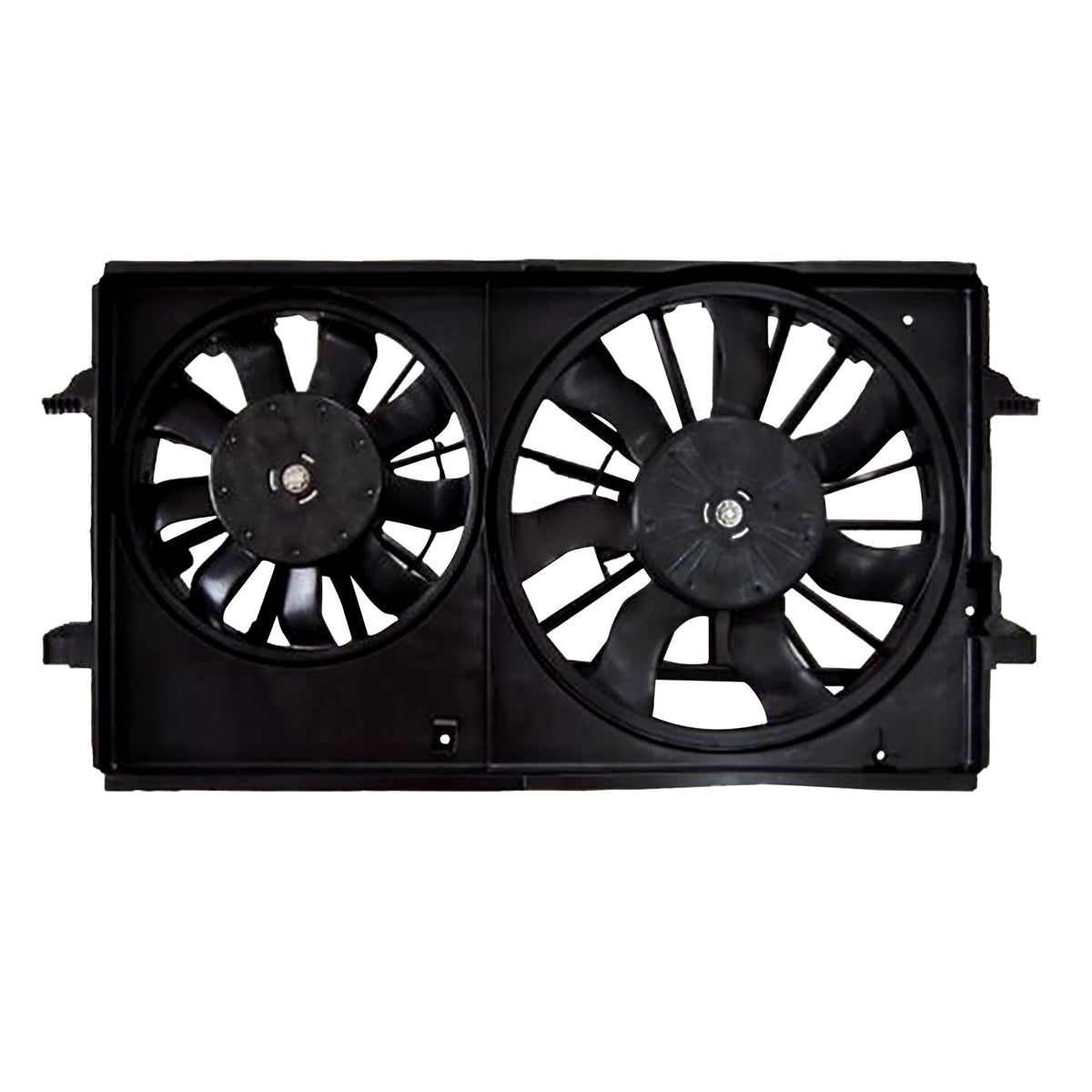 labwork front assembly view showing full fan and shroud, restores cooling efficiency