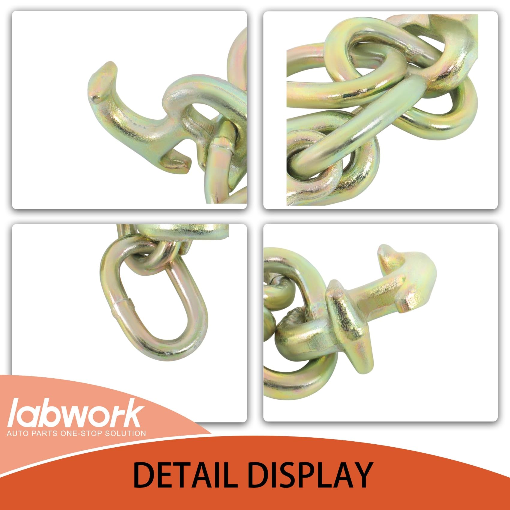 labwork close-up of forged heat-treated hook surface showing durable finish