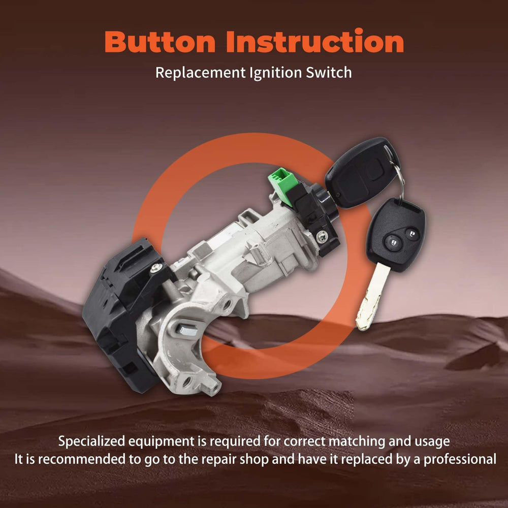 labwork installed in steering column demonstrating correct fit and safety