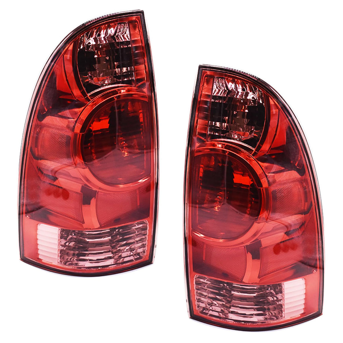 labwork tail light front view showing clean lens and improved visibility