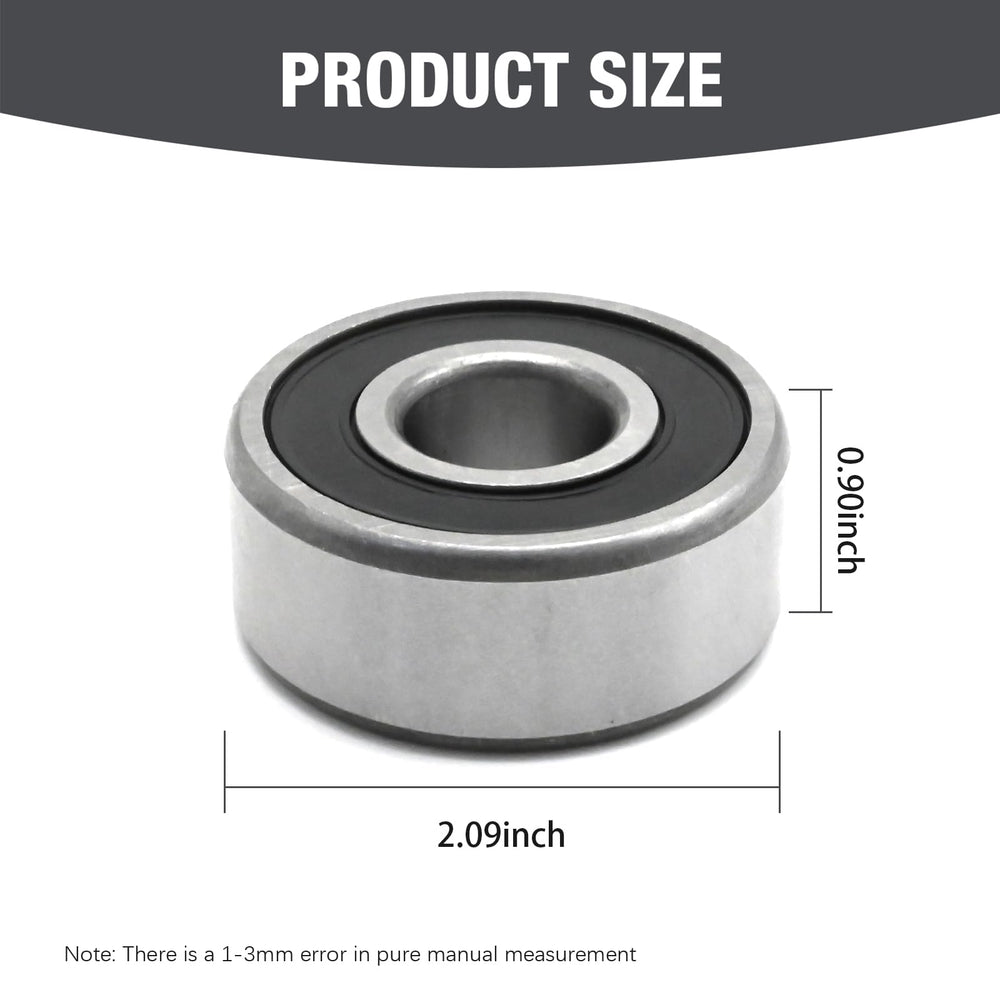 laffoonparts bearing side profile highlighting bore size for accurate fitment