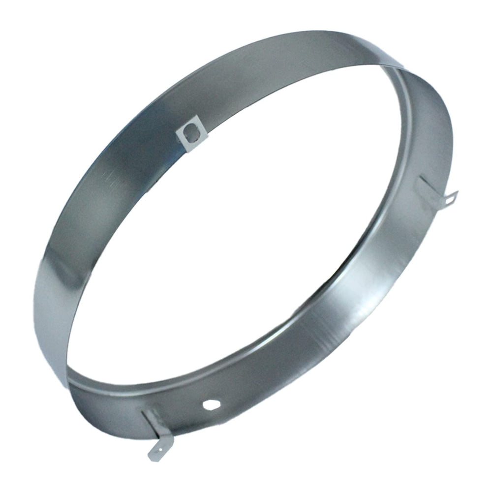 LAFORMO ring next to ruler showing 7-inch diameter for quick size verification and correct fit