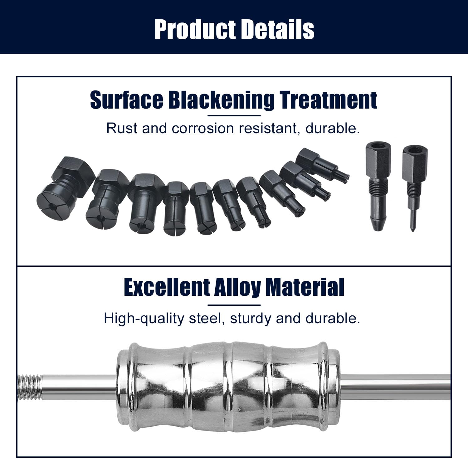 LainKeen collet next to ruler showing scale and sizing accuracy for correct fitment benefit