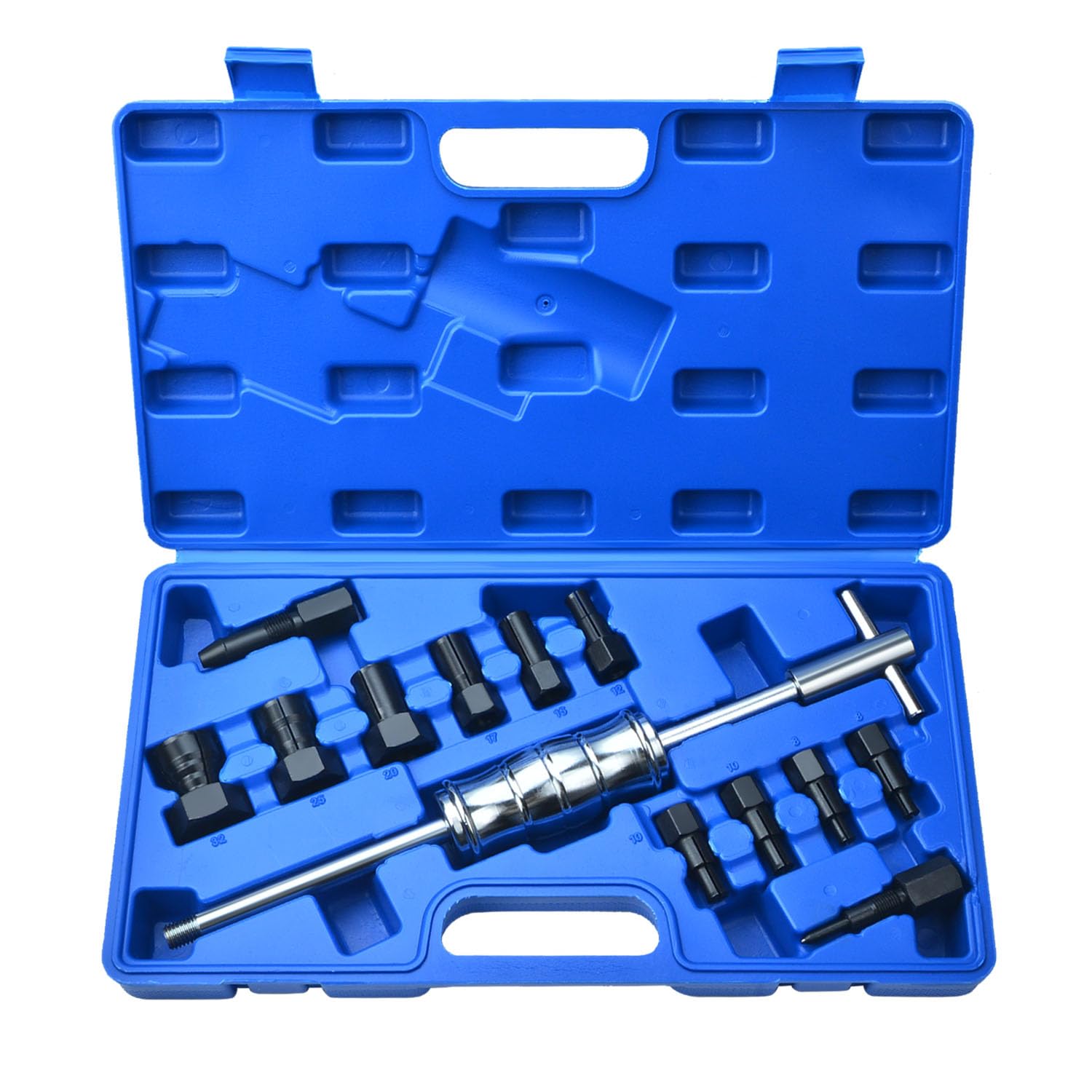 LainKeen slide hammer close-up highlighting grip and impact head for controlled extraction benefit