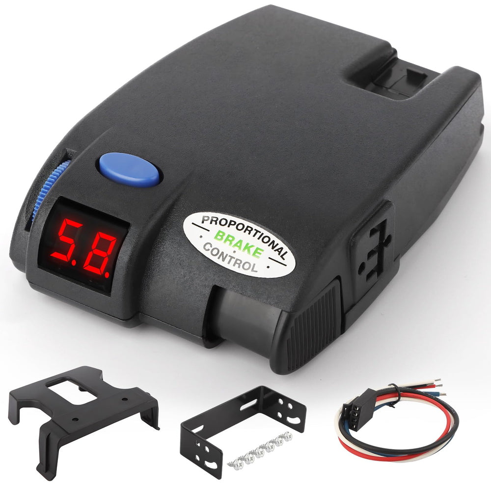 LAJBZ front panel display showing clear braking status and easy adjustments