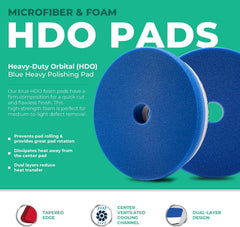Lake Country pad mounted on orbital polisher demonstrating stable performance during use