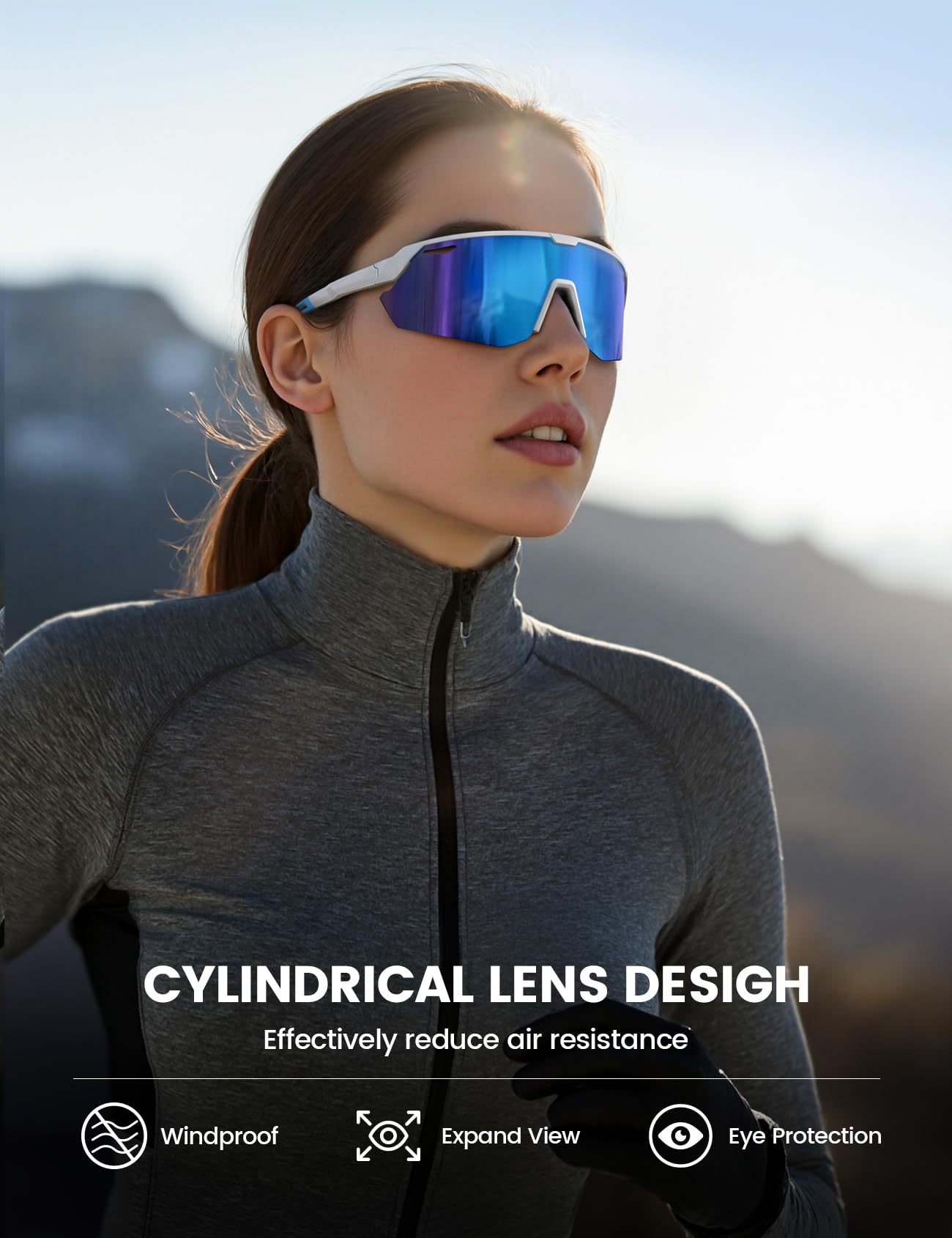 Lamicall adjustable nose pads demonstrating custom fit comfort