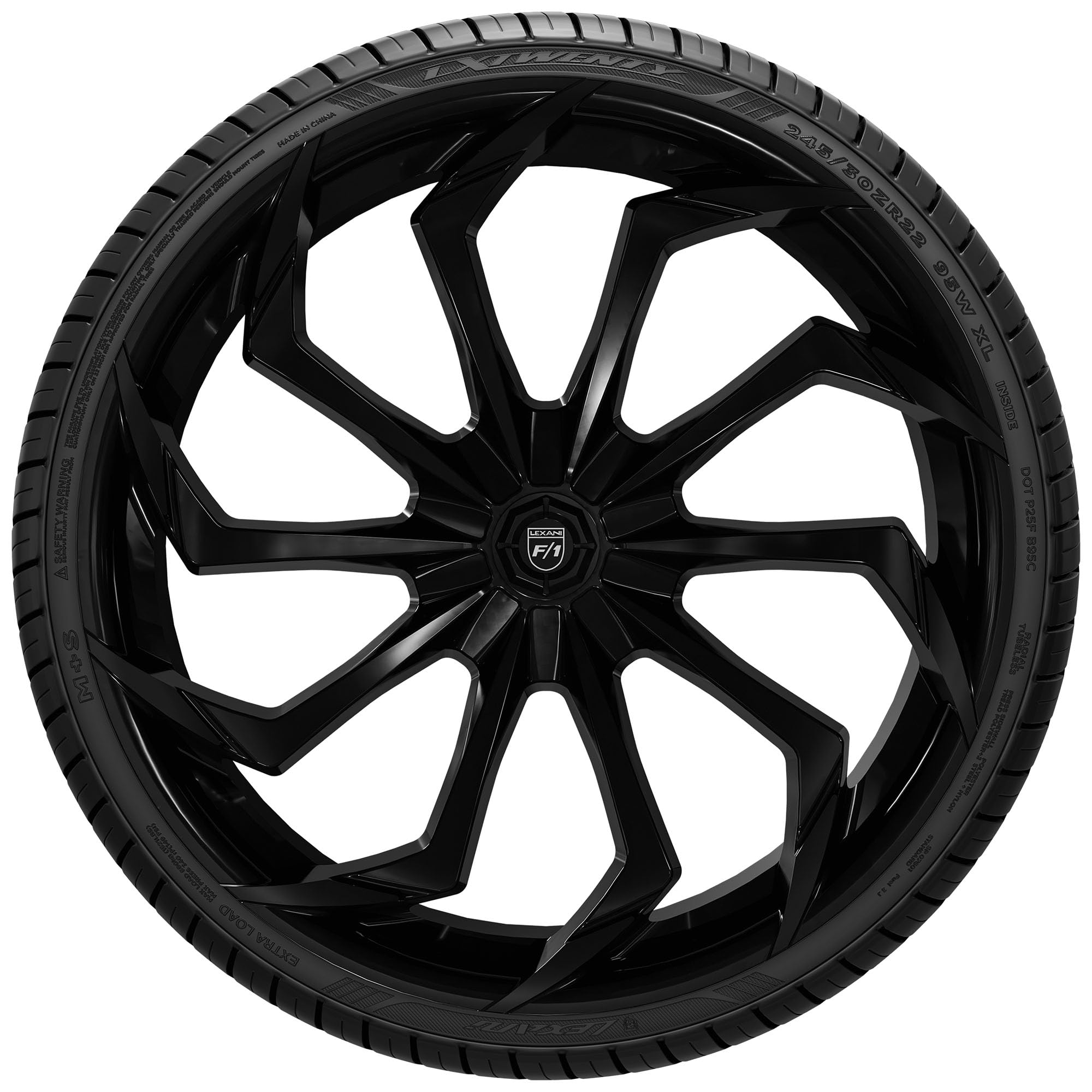Landsail Lexani LX-Twenty sidewall label view showing load and speed ratings
