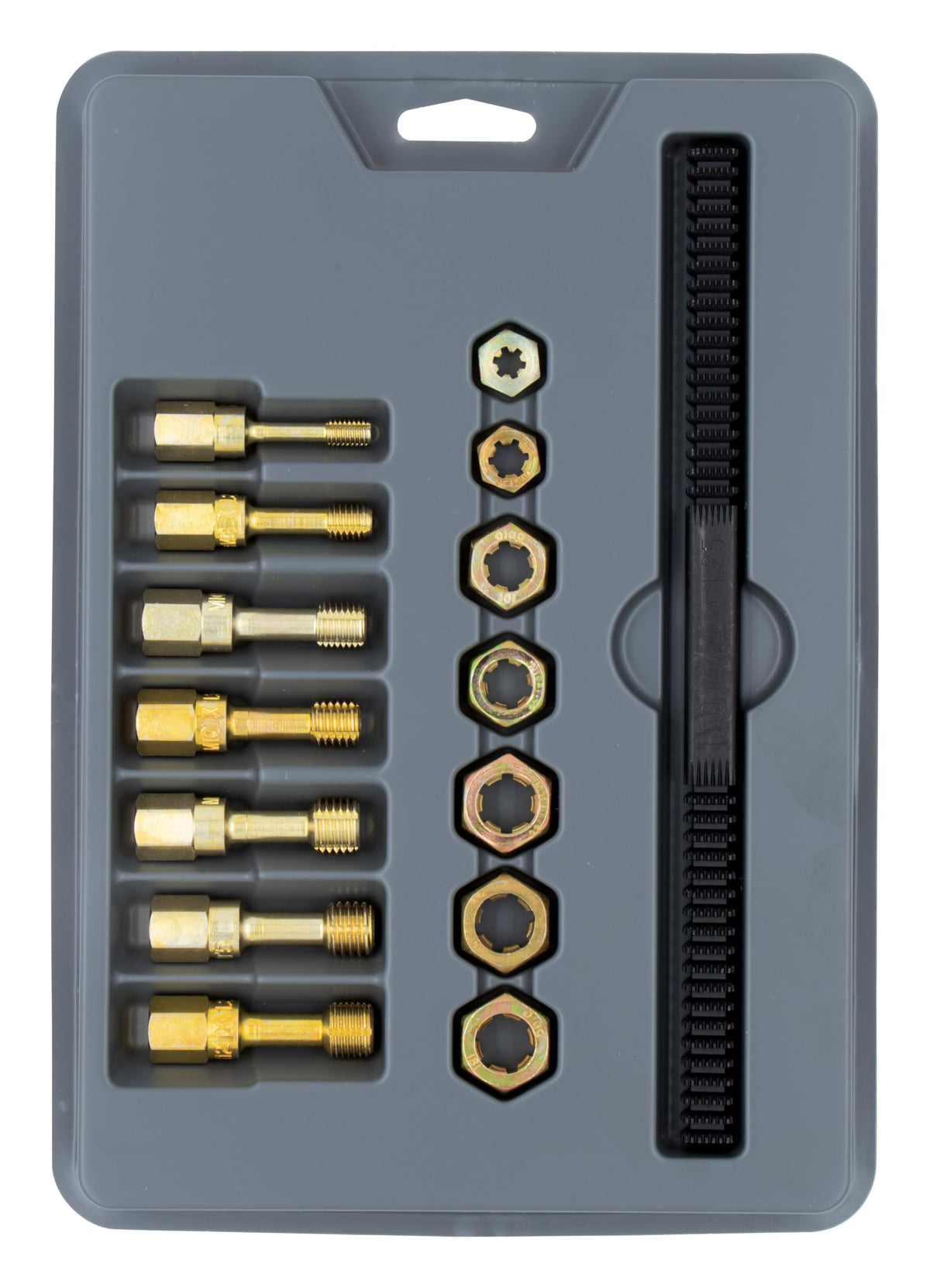 Lang Tools 2584 front packaging showing kit and sizes for easy identification and quick selection
