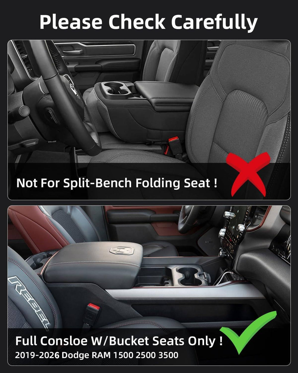 LANGBEAN close-up of compartment detail highlighting precise fit and item separation