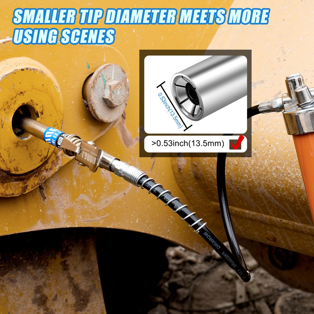 LANNIU extended shaft detail highlighting 2.9-inch reach for recessed fittings