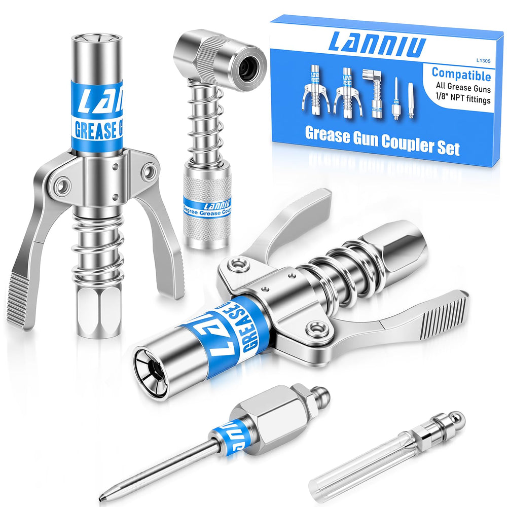 LANNIU front packaging showing full coupler kit and quick identification benefit