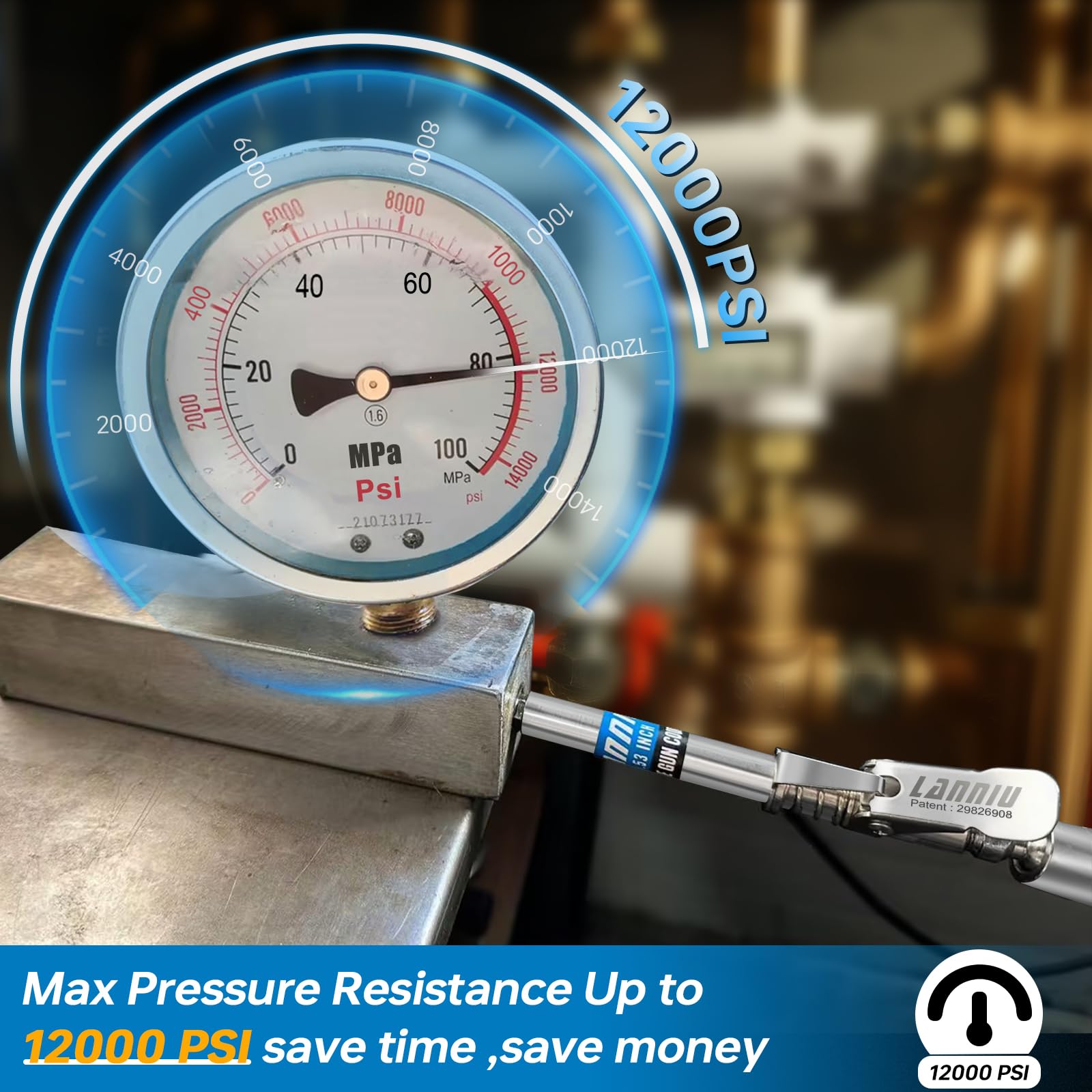 LANNIU nickel-plated surface finish resisting corrosion for long service life