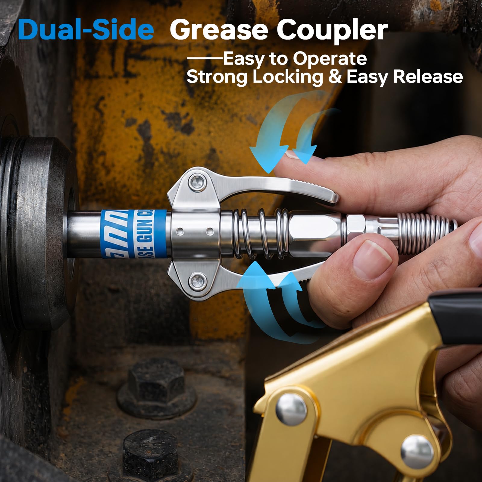 LANNIU 1/8" NPT thread close-up ensuring wide compatibility