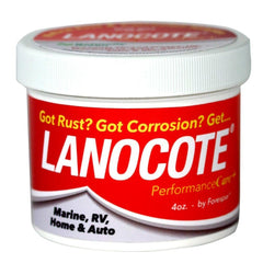 LanoCote bottle front label showing product and easy storage benefit