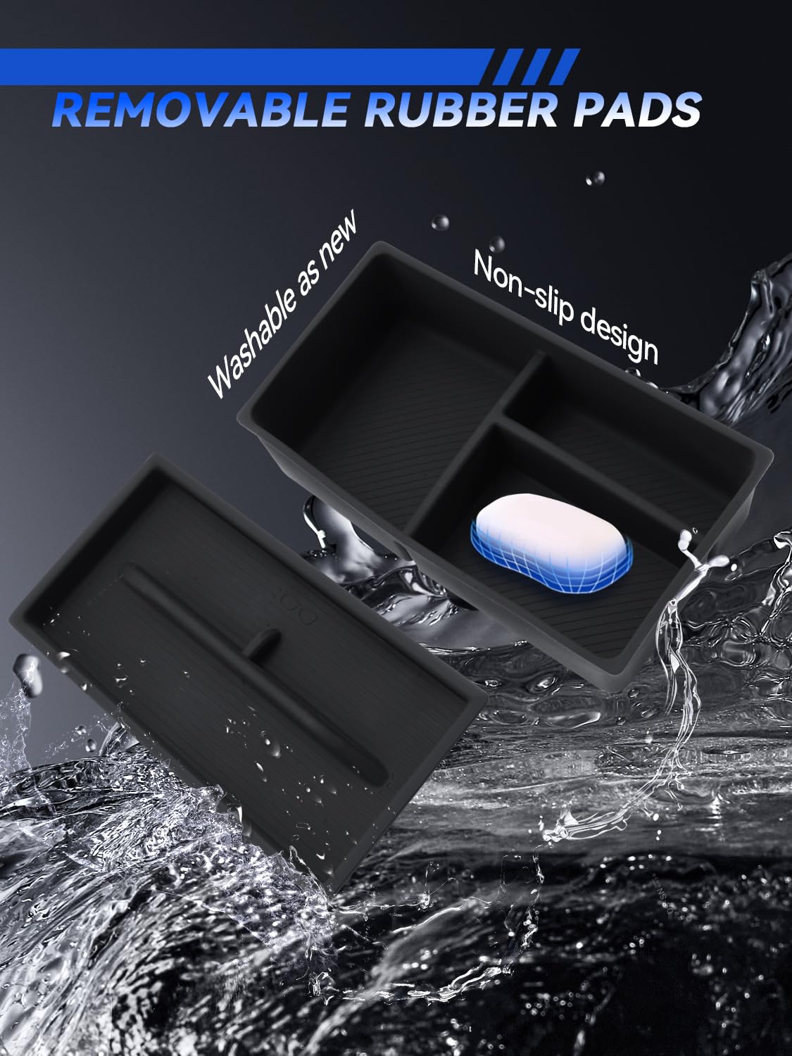 LANTU top tray holding phone keys and wallet for quick-access convenience