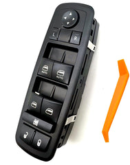 Larlansz front view of master switch showing clean fit and visible buttons for easy control