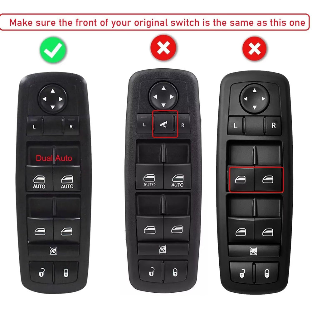 Larlansz close-up of switch buttons highlighting tactile surfaces and improved operation
