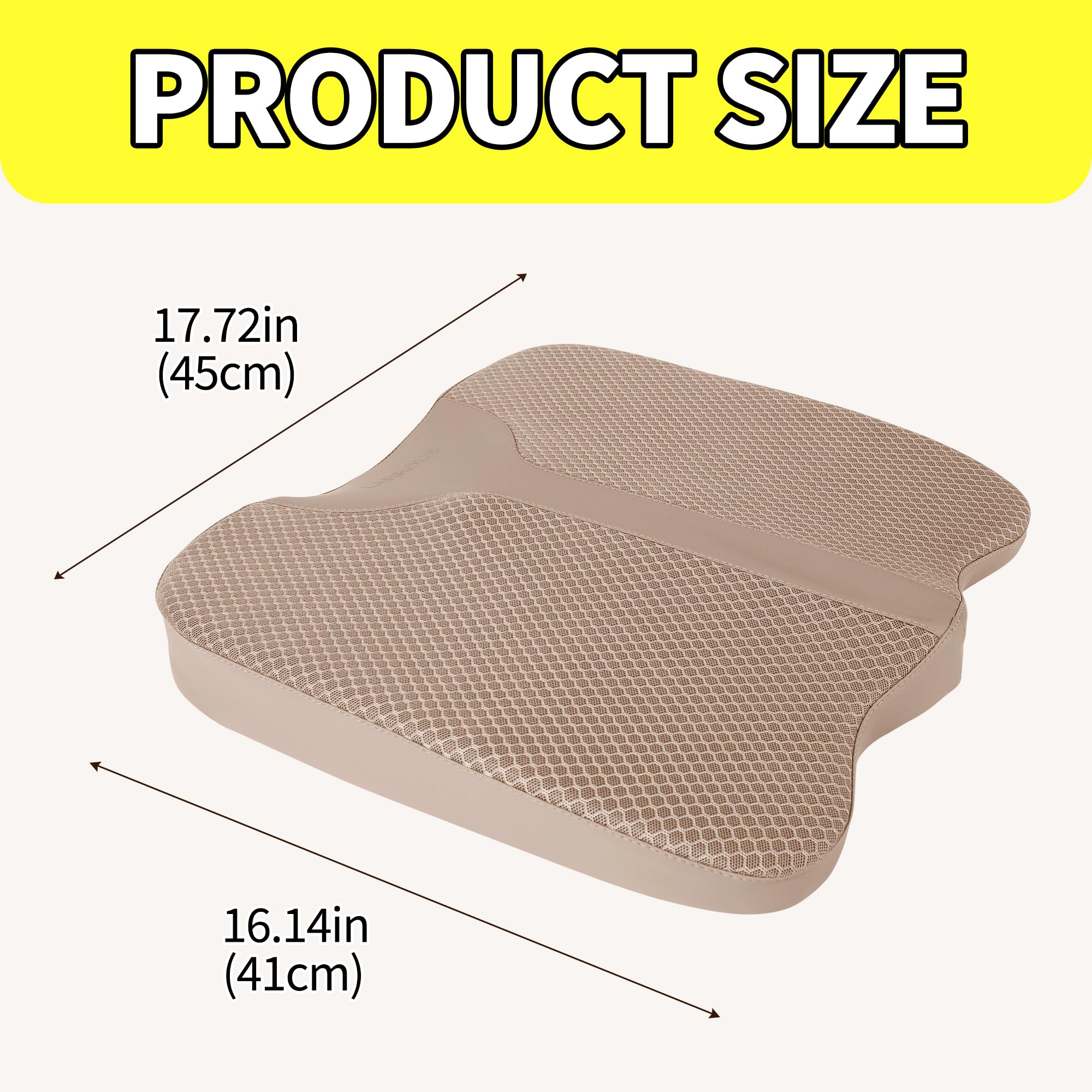 LARROUS removable cover being unzipped for easy cleaning