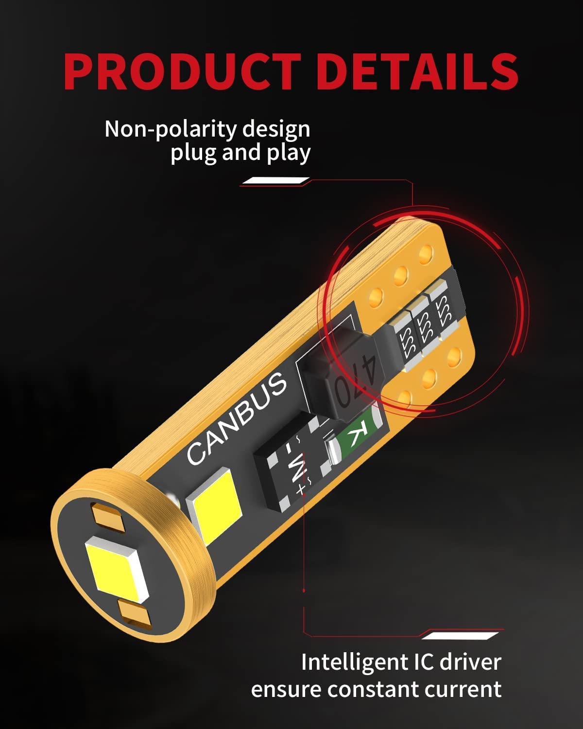LASFIT in trunk cargo light improving visibility of stored items at night