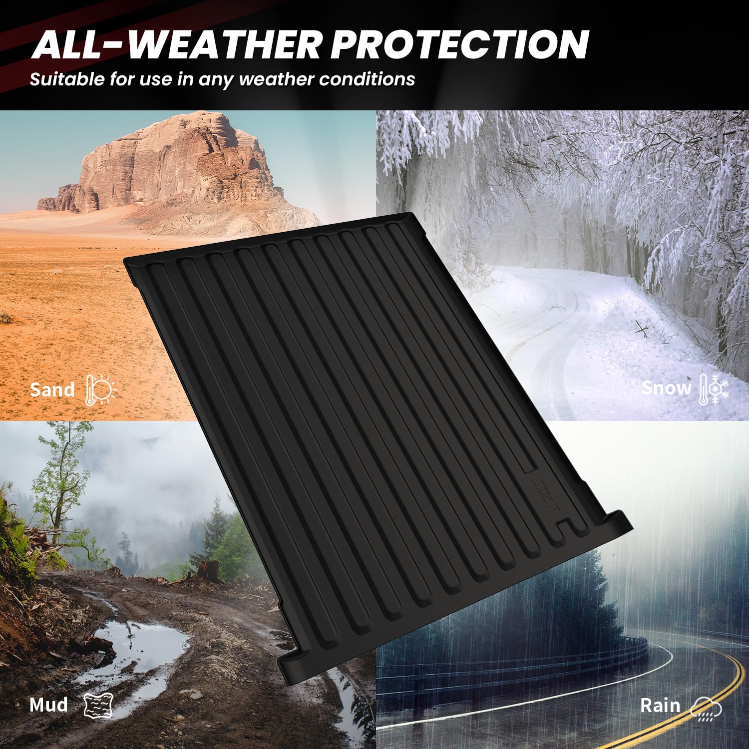 LASFIT edge detail illustrating precision fit and rib conformity
