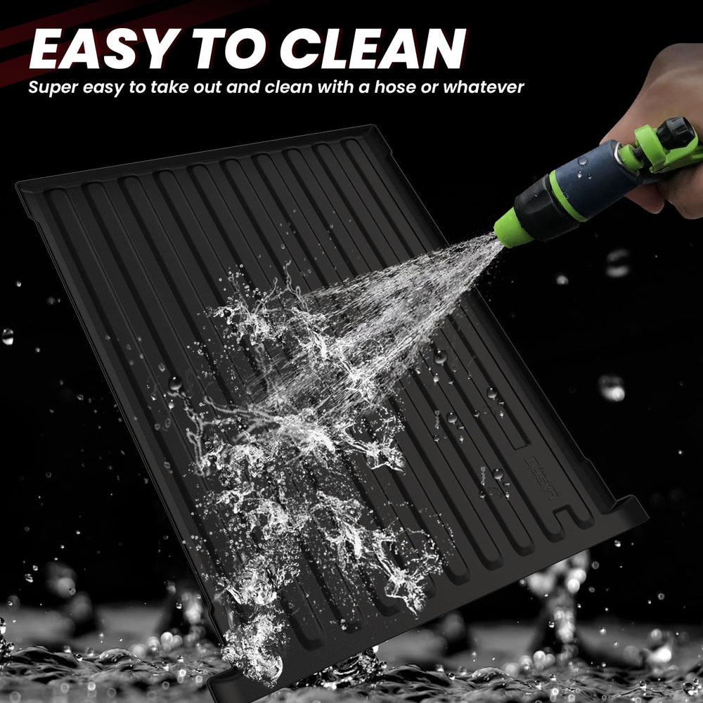 LASFIT mat with toolbox showing scale and cargo protection benefits