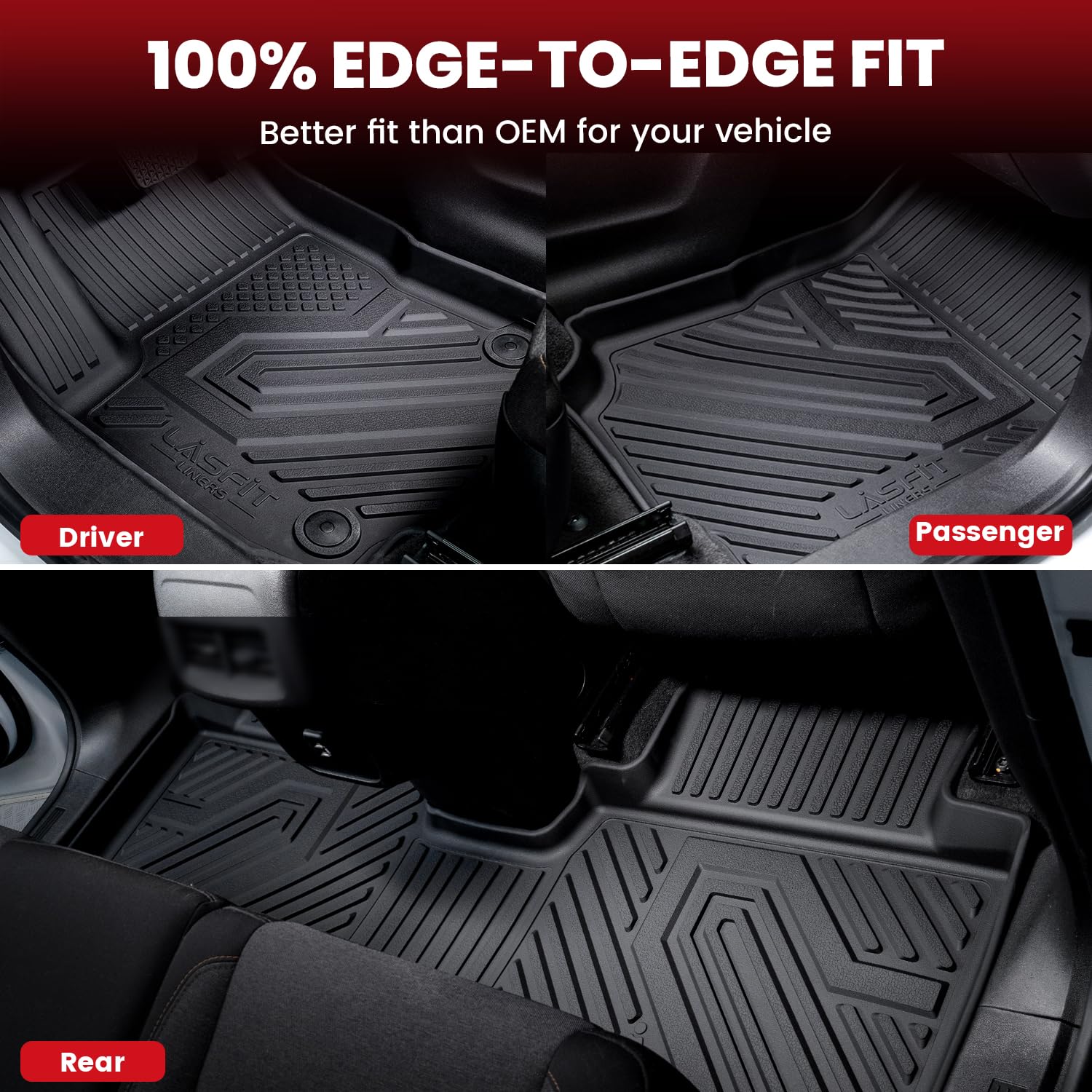 LASFIT trunk mat for Palisade protecting cargo area from spills and dirt