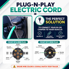 LATCH.IT coiled cable stretched demonstrating reach and anti-drag benefit