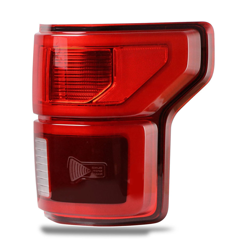 Lathsy passenger-side tail light front view showing fit and finish benefit
