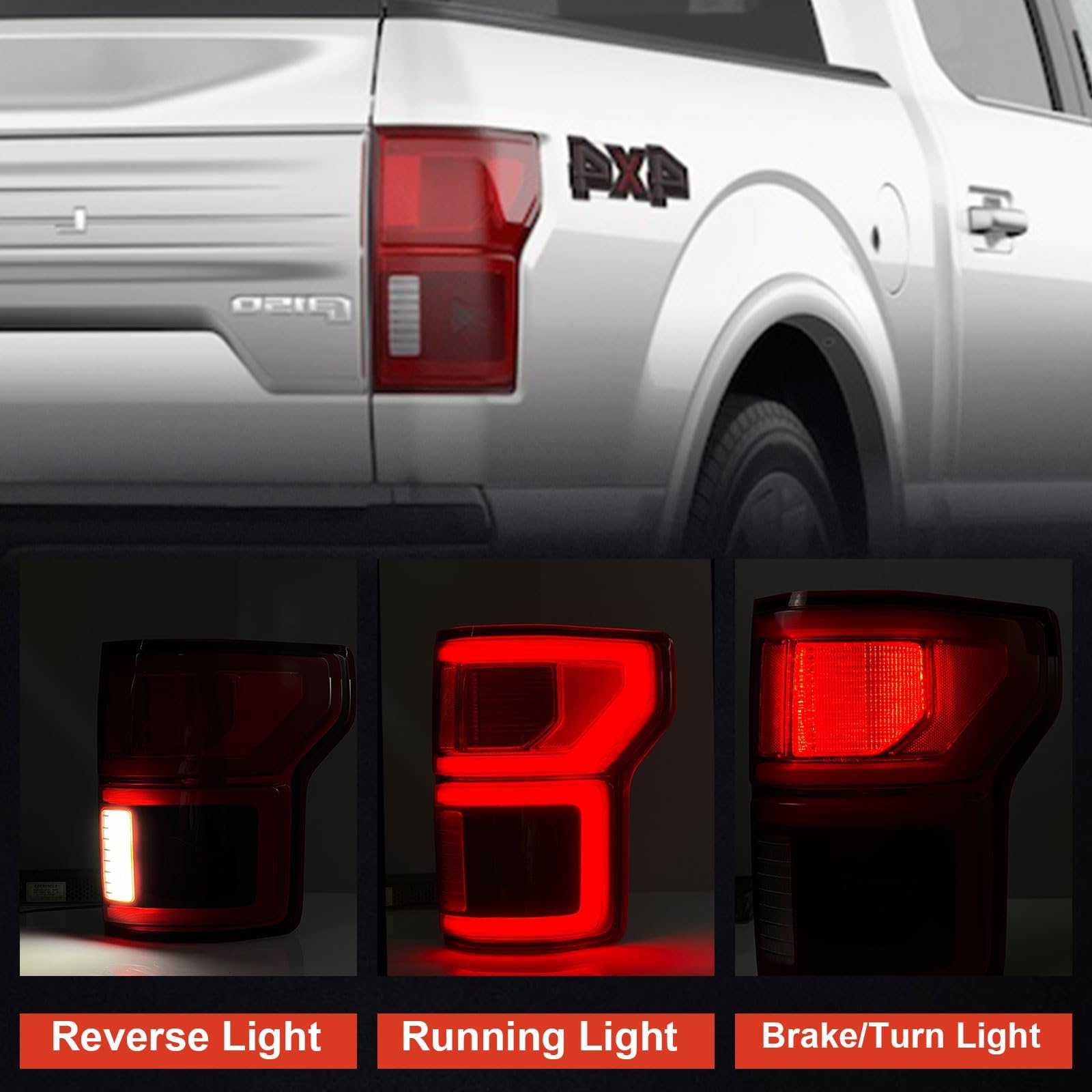 Lathsy tail light sealing detail showing weatherproof protection benefit