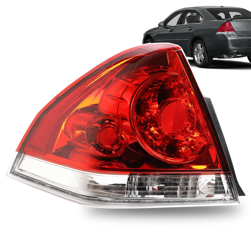 Lathsy left tail light front view showing clean fit and restored appearance