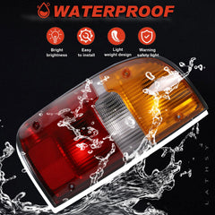 Lathsy tail light installed on Toyota Tacoma demonstrating precise fit and finish