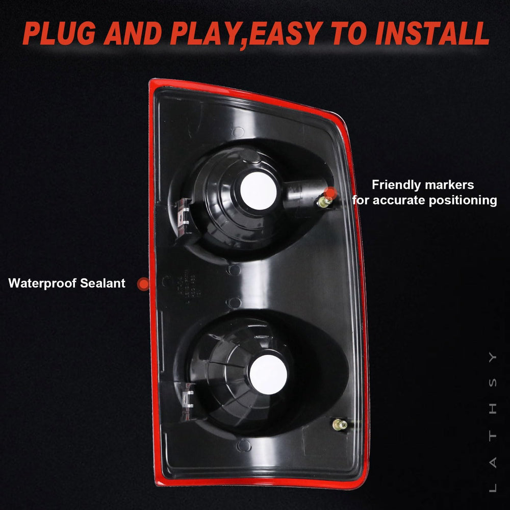 Lathsy backside image of wiring connector offering easy plug-and-play installation