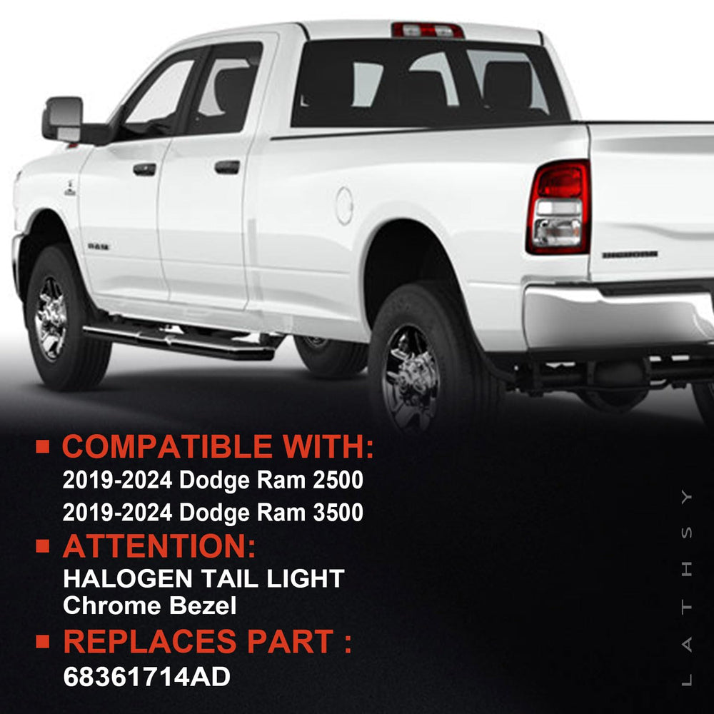 Lathsy close-up of tail light lens highlighting clarity and durability benefit