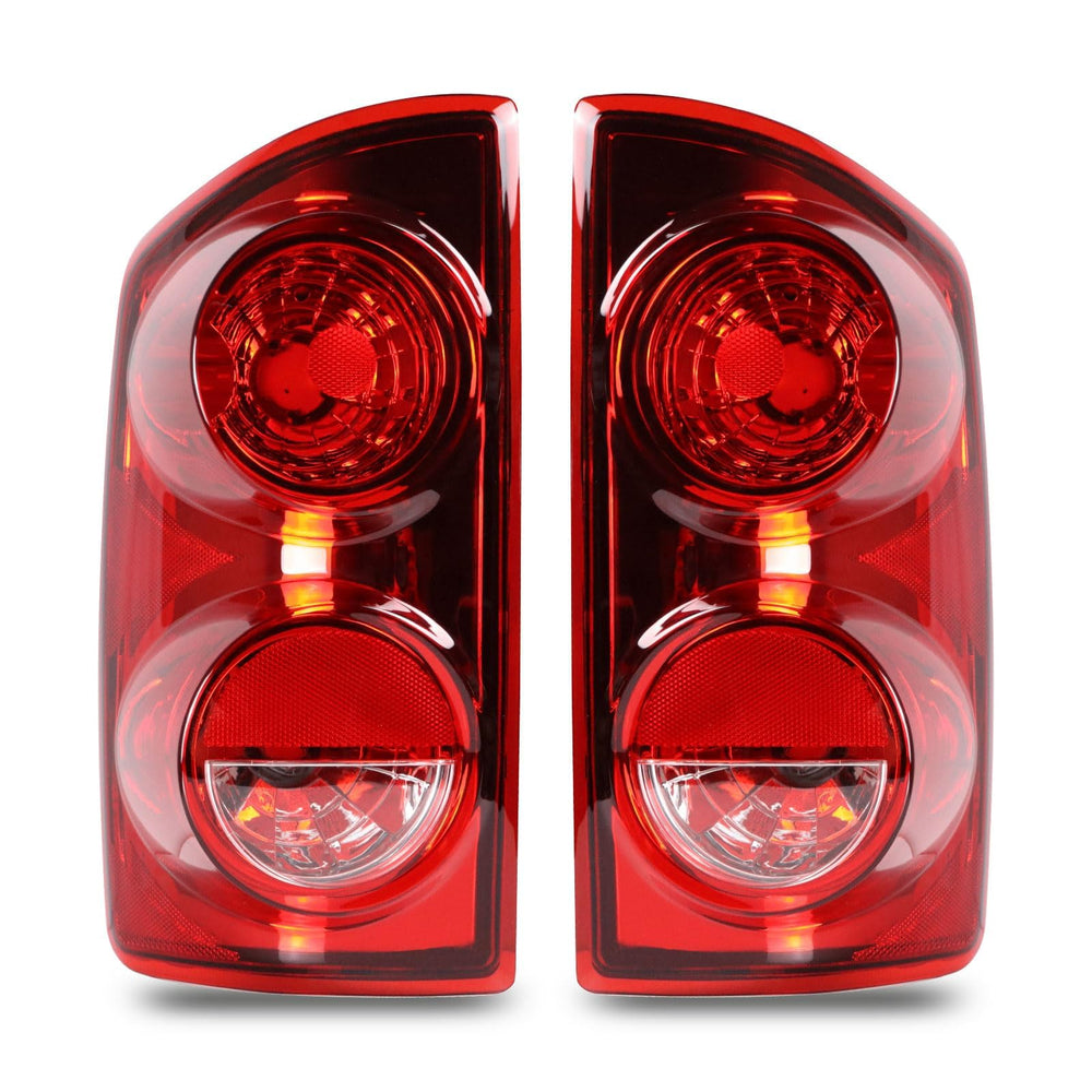 Lathsy front view of tail light assembly showing fit and finish for clear replacement