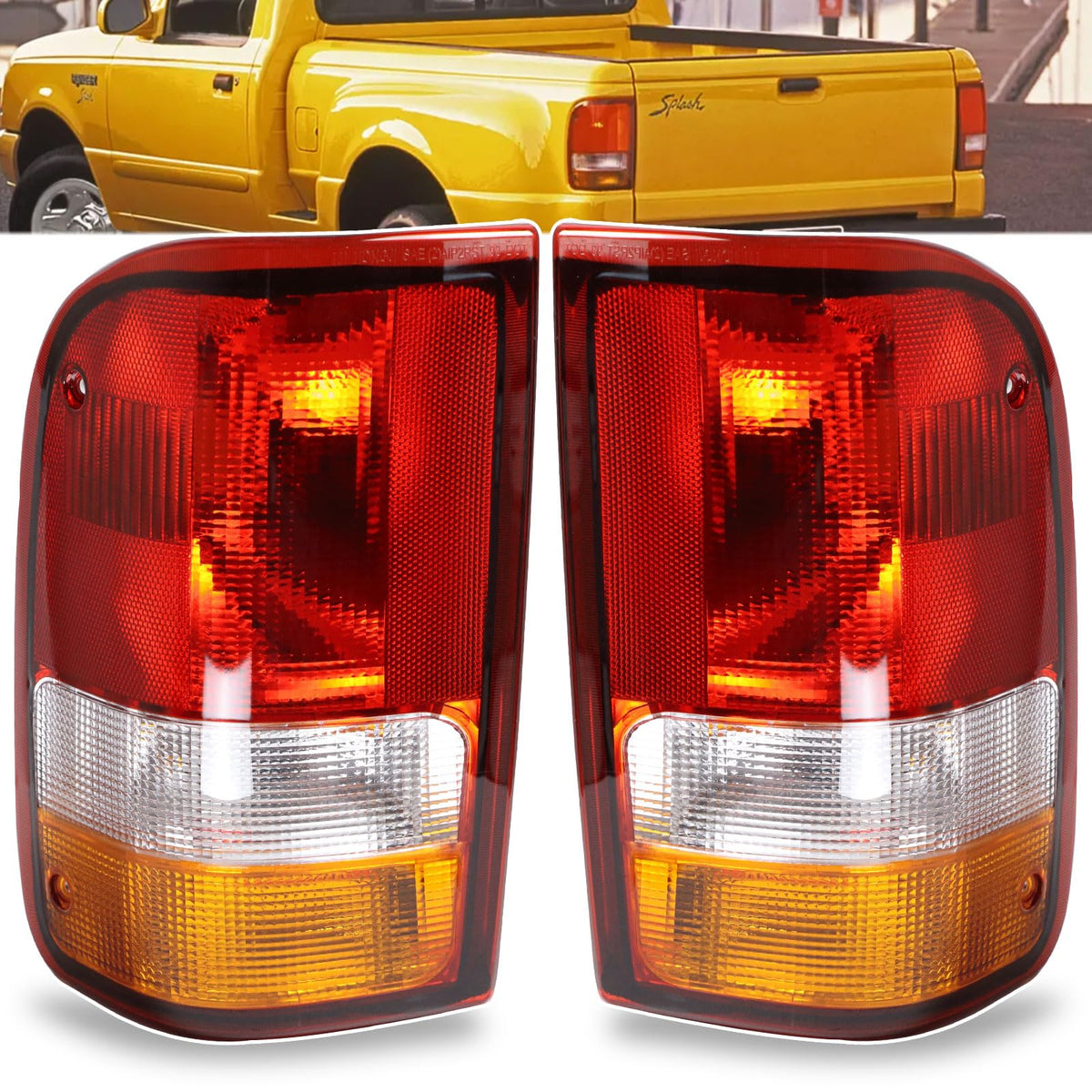 Lathsy tail light front assembly showing clean lens and fit benefits